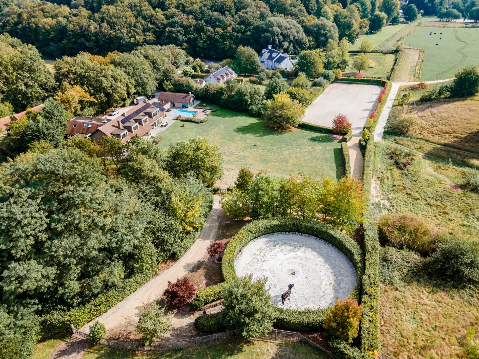 Propriété équestre d'exception à la lisière de la Hulpe et d'Ohain