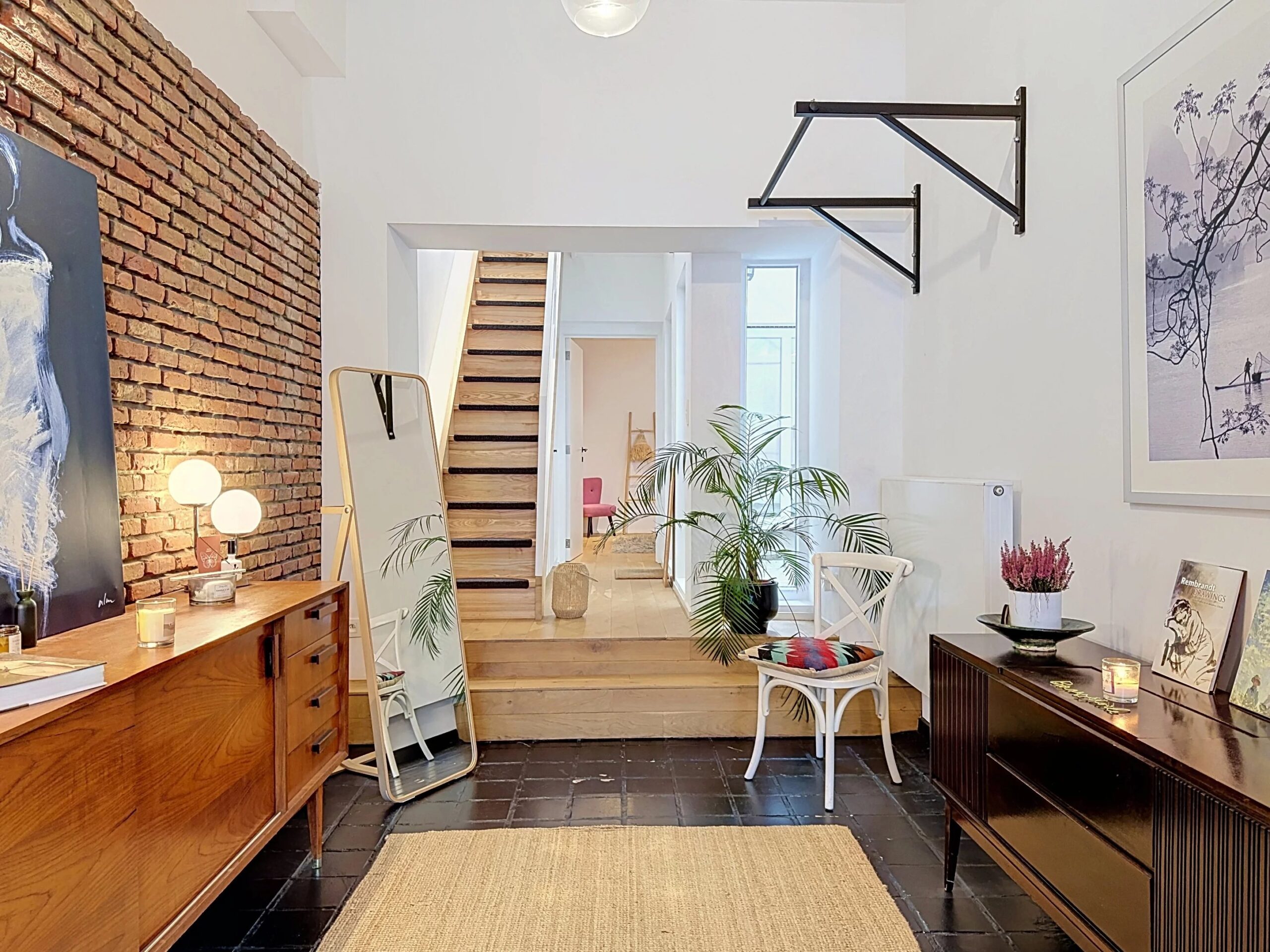 Vanderkindere – Appartement meublé duplex de 2 chambres